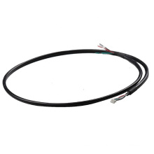 Customized JST ZH 4PIN 1.5mm Pitch Connector Wire Harness with Black Heat-shrink Tube